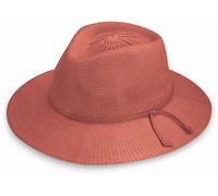 The Wallaroo Hat Company Victoria Fedora Womens UPF50+ Poly-Straw Hat - - Size: M
