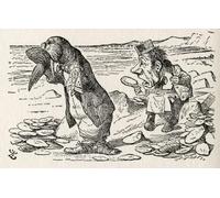 The Walrus and The Carpenter. Illustration by Sir John Tenniel (1820 - 1914). From the book Through the Looking Glass and What Alice Found There by Lewis Carroll published London 1912. Poster Print by