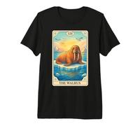The Walrus Tarot Card Premium T-Shirt
