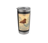 The Walrus Tarot Card Stainless Steel Insulated Tumbler