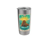 The Walrus Tarot Card Stainless Steel Insulated Tumbler