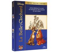 THE WALT DISNEY COMPAGNY La Belle et le clochard + Le Belle et le clochard 2 - L'appel de la rue (Édition Prestige) [Coffret 2 Blu-Ray]