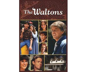 The Waltons Journal: 6x9 inches composition notebook featuring 110 lined pages, white paper and glossy cover