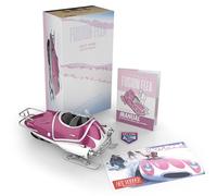 The Wand Company Fallout Flea Premium Die-Cast Replica vehicles with rear caterpillar track, steerable front skids and open-top canopy (Hot Pink Snowtrack)