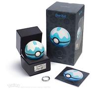 The Wand Company Original Poké Ball Authentic Replica - Realistic, Electronic, Die-Cast Authentic Replica with Display Case Light Features. Officially Licensed by Pokémon