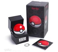 The Wand Company Original Poké Ball Authentic Replica - Realistic, Electronic, Die-Cast Authentic Replica with Display Case Light Features. Officially Licensed by Pokémon (Original Poké Ball)
