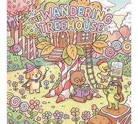 THE WANDERING TREEHOUSE: Cozy Realms & Magical Journeys Coloring Book