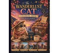 The Wanderlust Cat Coloring Book: Stress Relief Coloring Adventures Around the World