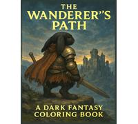 The Wanders Path A Dark Fantasy Coloring Book: “Fantasy Coloring Book of Dragons, Dungeons & Warrior Bunnies for kids, teens and adults"
