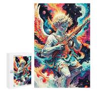 The War Angel: New Year Party Activity, 1000 PCS Wooden Jigsaw Puzzle for Adults; for Shared Table Time