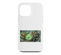 The War of the Worlds Science Fiction Alien Cylinder Open Case for iPhone 13 Pro Max