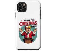 The War on Christmas Is Real - Angry Santa President Case for iPhone 11 Pro Max
