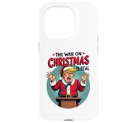 The War on Christmas Is Real - Angry Santa President Case for iPhone 15 Pro