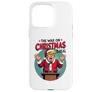 The War on Christmas Is Real - Angry Santa President Case for iPhone 15 Pro Max