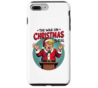 The War on Christmas Is Real - Angry Santa President Case for iPhone 7 Plus/8 Plus