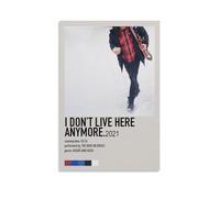 The War on Drugs I Don't Live Here AnymoreWall Art Modern Minimalist Decorative Painting Waterproof Poster Easy to Maintain Living Room Bedroom Background Wall to Enhance Style16x24inch(40x60cm)Unfram