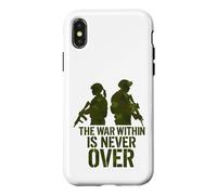 The War Within Is Never Over Case for iPhone X/XS