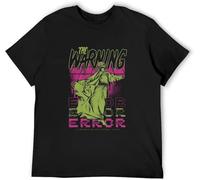 The Warning Band Error Men's T-Shirt Unisex Black Men Tees