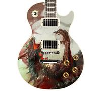The Warrior Dragons Skin Wrap Vinyl Decal Stickers for Guitars & Bass. The Wyvern GS183