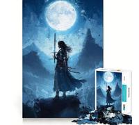 The Warrior Princess 1000 Teenager Pieces Jigsaw Puzzle Mind Exercise Toy Bonding Time Precision Cut Art Collection Piece (38x52cm)