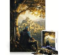 The Warrior’s Rest Jigsaw Puzzle for Teenagers 1000 Pieces Enhance Recall Quiet Fun Exact Edge Artistic Gift (38x52cm)
