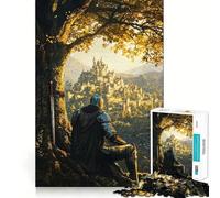 The Warrior’s Rest Jigsaw Puzzles for Adults 1000 Piece Memory Boost Cozy Time Pattern Assembly Santa Wish List (38x26cm)