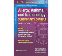 The Washington Manual Allergy, Asthma, and Immunology Subspecialty Consult (The Washington Manual Subspecialty Consult Series)