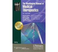 Washington Manual of Medical Therapeutics, Print + Online