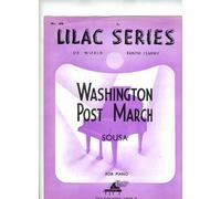 The Washington Post March For Piano Solo Lilac Series No.49.