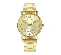The Watch Lady Top Fashion Latest Wild Creative Belt Mesh Fashion Ladies Women's Watch Men Watches (Gold, One Size)