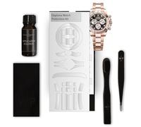 The Watch Protect Company Invisible Watch Protection Film Kit - Daytona- Scratch Resistant, Seamless Fit, Precision-Cut Protective Stickers (Tier 4 - Complete Care Kit Ref 126xxx)