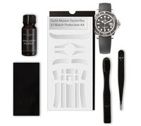 The Watch Protect Company Invisible Watch Protection Film Kit for Rolex Yacht Master 37 Oysterflex - Scratch Resistant, Seamless Fit, Precision-Cut Protective Stickers (Tier 1 - Clasp Only)