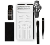 The Watch Protect Company Invisible Watch Protection Film Kit for Rolex Yacht Master 42 Oysterflex - Scratch Resistant, Seamless Fit, Precision-Cut Protective Stickers (Tier 1 - Clasp Only)