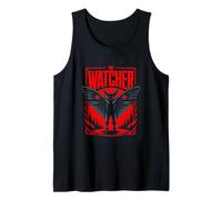 The Watcher Gothic Horror Mothman Cryptid Tank Top