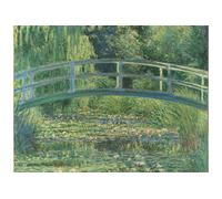 The Water-Lily Pond National Gallery 1000 Piece Jigsaw Puzzle KDMD Multi 1000 Pieces