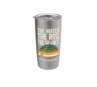 The Water The Rod The Silence Everything Else was Noise Stainless Steel Insulated Tumbler