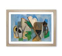 The Watering Can by Roger De La Fresnaye Framed Print | A2 Oak Framed Wall Art | Ready to Hang | Modern Nature Picture | Living Room Bedroom Lounge Office