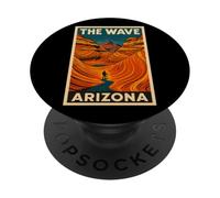 The Wave Arizona Sandstone Hike PopSockets Adhesive PopGrip