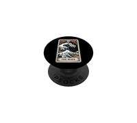 The Wave Tarot Card The Great Wave Off Kanagawa PopSockets Adhesive PopGrip