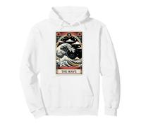The Wave Tarot Card The Great Wave Off Kanagawa Pullover Hoodie