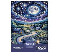 The Way Home Jigsaw Puzzles Puzzles for Adults Kids. 1000 Piece Interesting Impossible Challenge Toy Educational Game Home Decoration for Adults& Kids Age 14 Years Up 38x26cm/1000pcs