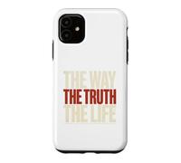 The Way The Truth The Life Tshirt John 14:6 Christian Jesus Case for iPhone 11