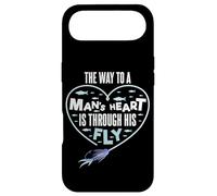 The Way To A Man's Heart Is Through His Fly Fisher Fishing Case for iPhone Air