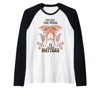 The Way You Speak to Yourself Matters Positive Affirmation Raglan Baseball Tee