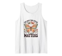 The Way You Speak to Yourself Matters - Positive Affirmation Tank Top