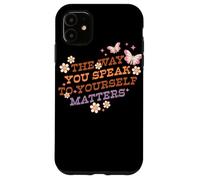 The Way You Speak Yourself Matters Retro Graphic Case for iPhone 11