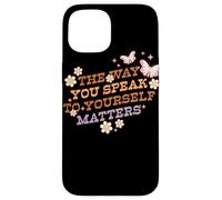 The Way You Speak Yourself Matters Retro Graphic Case for iPhone 15