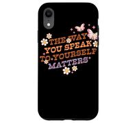 The Way You Speak Yourself Matters Retro Graphic Case for iPhone XR