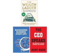 The Wealth Ladder, Managing Business Start-Ups & The CEO Speaks 3 Books Collection Set