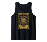 The Weaver Tarot Card Occult Spider Witchy Goth Tank Top